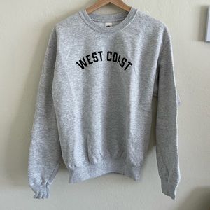 West coast pullover sweatshirt